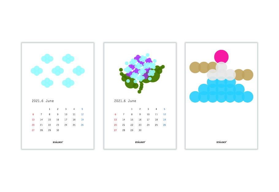 Stalogy Stationery Standard Technology カレンダー グリーティングカードにお使いください